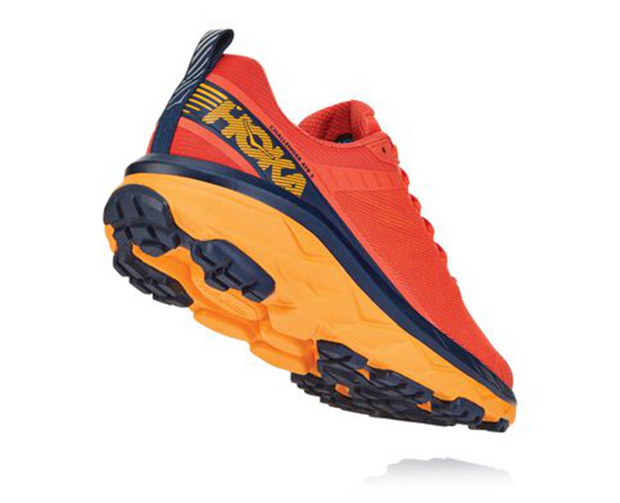 Hoka Australia One One Challenger ATR 5 - Mens Trail Shoes Red - VULEW-2540